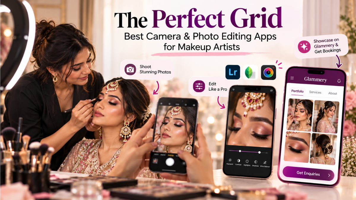 The Perfect Grid: Best Camera & Photo Editing Apps for Makeup Artists — Marketing on Glammery